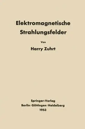 Zuhrt | Elektromagnetische Strahlungsfelder | E-Book | www.sack.de