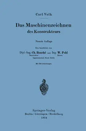 Volk |  Das Maschinenzeichnen des Konstrukteurs | eBook | Sack Fachmedien