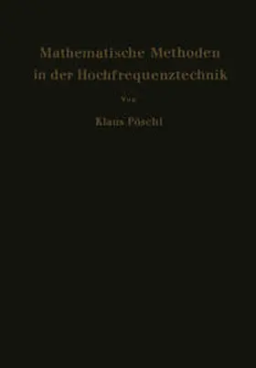 Pöschl | Mathematische Methoden in der Hochfrequenztechnik | E-Book | www.sack.de