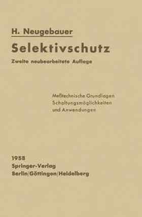 Neugebauer |  Selektivschutz | eBook | Sack Fachmedien