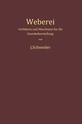 Schneider | Weberei | E-Book | www.sack.de