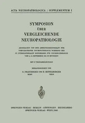 Frauchiger / Seitelberger |  Symposion Über Vergleichende Neuropathologie | eBook | Sack Fachmedien
