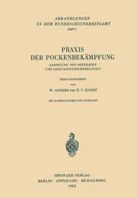 Anders / Lundt | Praxis der Pockenbekämpfung | E-Book | sack.de