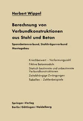 Wippel |  Berechnung von Verbundkonstruktionen aus Stahl und Beton | eBook | Sack Fachmedien