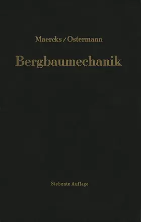 Maercks / Ostermann |  Bergbaumechanik | Buch |  Sack Fachmedien