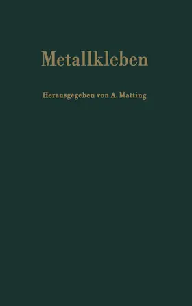 Matting |  Metallkleben | Buch |  Sack Fachmedien
