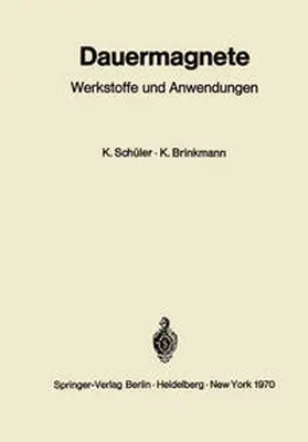 Schüler / Brinkmann |  Dauermagnete | eBook | Sack Fachmedien