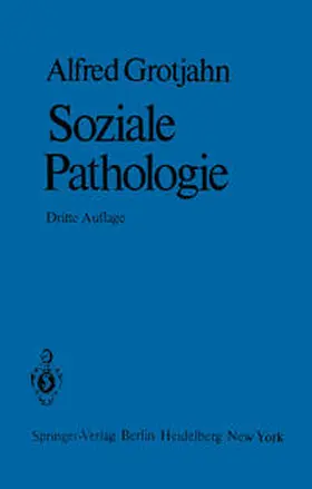 Grotjahn | Soziale Pathologie | E-Book | www.sack.de