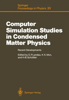 Landau / Mon / Schüttler |  Computer Simulation Studies in Condensed Matter Physics | Buch |  Sack Fachmedien