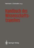Schuster |  Handbuch des Wissenschaftstransfers | Buch |  Sack Fachmedien