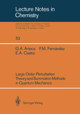 Arteca / Fernandez / Castro |  Large Order Perturbation Theory and Summation Methods in Quantum Mechanics | eBook | Sack Fachmedien