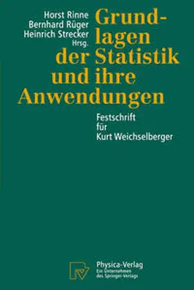 Rinne / Rüger / Strecker |  Grundlagen der Statistik und ihre Anwendungen | eBook | Sack Fachmedien