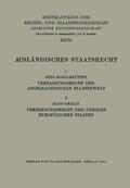 Koellreutter / Kaskel / Kohlrausch |  Ausländisches Staatsrecht | Buch |  Sack Fachmedien
