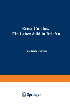 Curtius |  Ernst Curtius | Buch |  Sack Fachmedien
