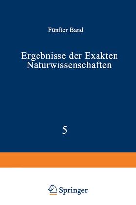 Schriftleitung der "Naturwissenschaften" | Ergebnisse der Exakten Naturwissenschaften | Buch | 978-3-642-93858-0 | sack.de