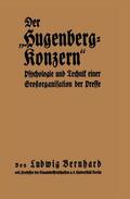 Bernhard |  Der ¿Hugenberg-Konzern¿ | Buch |  Sack Fachmedien