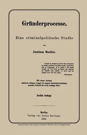 Moeller | Gründerprocesse | Buch | 978-3-642-94039-2 | www.sack.de