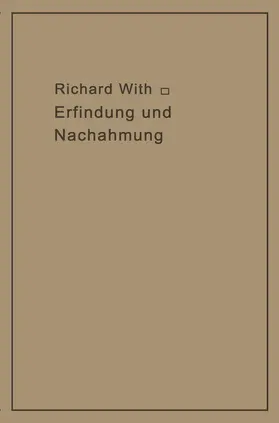 Wirth | Erfindung und Nachahmung | Buch | 978-3-642-94132-0 | sack.de