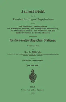 Müttrich | Jahresbericht über die Beobachtungs-Ergebnisse | E-Book | www.sack.de