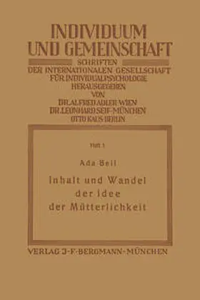 Beil / Adler | Inhalt und Wandel der Idee der Mütterlichkeit | E-Book | www.sack.de