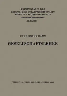Brinkmann / Kohlrausch / Kaskel |  Gesellschaftslehre | eBook | Sack Fachmedien