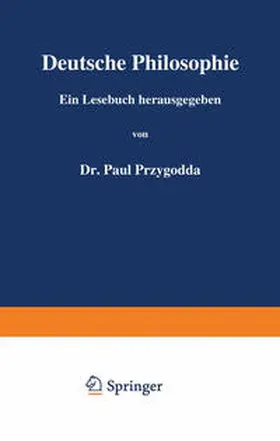 Przygodda / Fichte / Hartmann |  Deutsche Philosophie | eBook | Sack Fachmedien