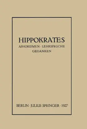 Hippokrates / Sack | Hippokrates | E-Book | www.sack.de