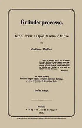 Moeller |  Gründerprocesse | eBook | Sack Fachmedien