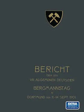 Bericht über den VIII. Allgemeinen Deutschen Bergmannstag zu Dortmund vom 11. bis 14. September 1901 | E-Book | www.sack.de