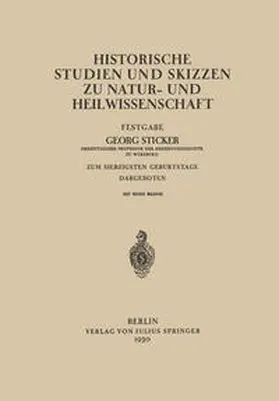 Stricker | Historische Studien und Skizzen zu Natur- und Heilwissenschaft | E-Book | www.sack.de
