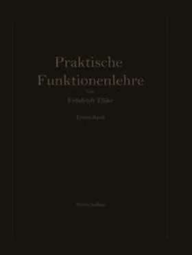 Tölke |  Elementare und elementare transzendente Funktionen | eBook | Sack Fachmedien