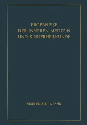 Assmann / Schittenhelm |  Ergebnisse der Inneren Medizin und Kinderheilkunde | Buch |  Sack Fachmedien