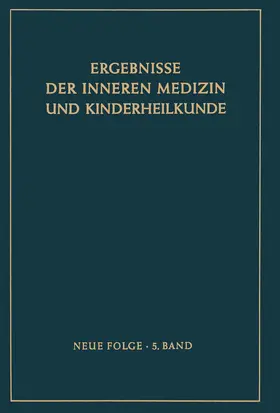 Heilmeyer |  Ergebnisse der Inneren Medizin und Kinderheilkunde | Buch |  Sack Fachmedien