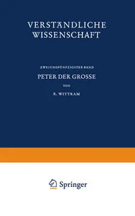 Wittram |  Peter der Grosse | eBook | Sack Fachmedien