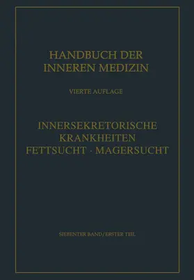 Grafe / Bahner |  Innersekretorische und Stoffwechselkrankheiten | Buch |  Sack Fachmedien