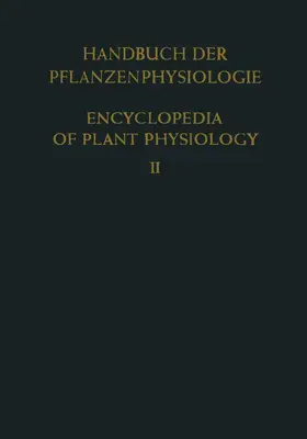  Allgemeine Physiologie der Pflanzenzelle / General Physiology of the Plant Cell | Buch |  Sack Fachmedien