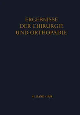 Ergebnisse der Chirurgie und Orthopädie | eBook | Sack Fachmedien