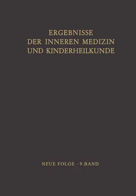 Heilmeyer / Schoen |  Ergebnisse der Inneren Medizin und Kinderheilkunde | Buch |  Sack Fachmedien