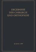  Ergebnisse der Chirurgie und Orthopädie | Buch |  Sack Fachmedien