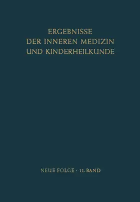 Heilmeyer / Schoen |  Ergebnisse der Inneren Medizin und Kinderheilkunde | Buch |  Sack Fachmedien