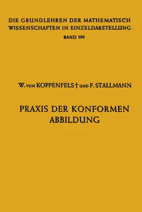 Koppenfels / Stallmann |  Praxis der Konformen Abbildung | Buch |  Sack Fachmedien