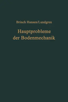 Hansen / Lundgren | Hauptprobleme der Bodenmechanik | Buch | 978-3-642-94783-4 | www.sack.de
