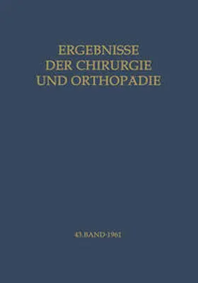  Ergebnisse der Chirurgie und Orthopädie | eBook | Sack Fachmedien