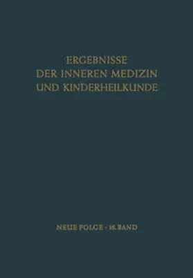 Heilmeyer / Schoen / Rudder |  Ergebnisse der Inneren Medizin und Kinderheilkunde | eBook | Sack Fachmedien
