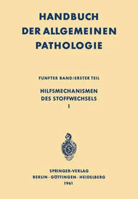 Hilfsmechanismen des Stoffwechsels I | E-Book | sack.de