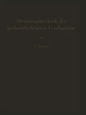 Cordes |  Strömungstechnik der gasbeaufschlagten Axialturbine | eBook | Sack Fachmedien
