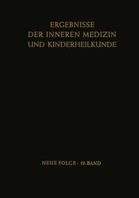 Heilmeyer / Schoen / Rudder |  Ergebnisse der Inneren Medizin und Kinderheilkunde | eBook | Sack Fachmedien