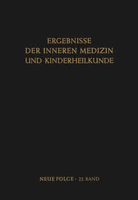 Heilmeyer / Schoen / Prader |  Ergebnisse der Inneren Medizin und Kinderheilkunde | eBook | Sack Fachmedien