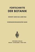 Bünning / Ellenberg / Sitte |  Fortschritte der Botanik | Buch |  Sack Fachmedien