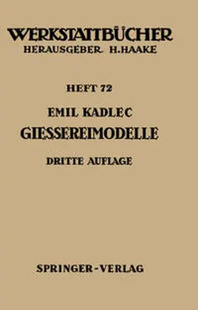 Kadlec |  Gießereimodelle | eBook | Sack Fachmedien